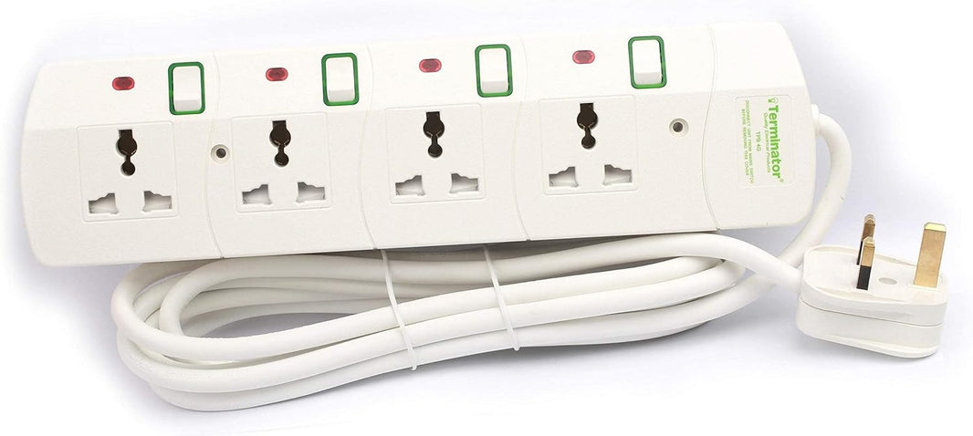 Terminator Extension 4 Way Socket, 5m