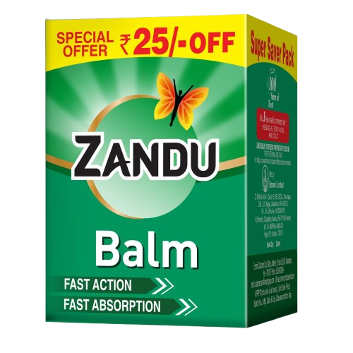 Zandu Balm Herbal Preparation 25 ml