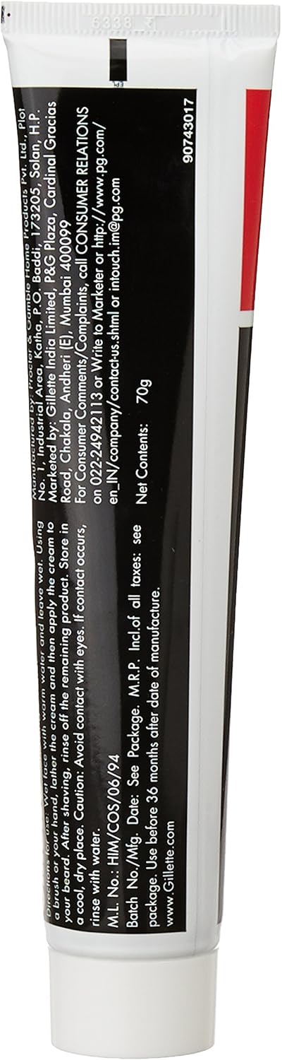 Gillette Regular Shaving Cream, 70g