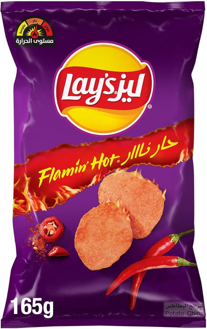 Lay's Flamin' Hot Potato Chips, 165g