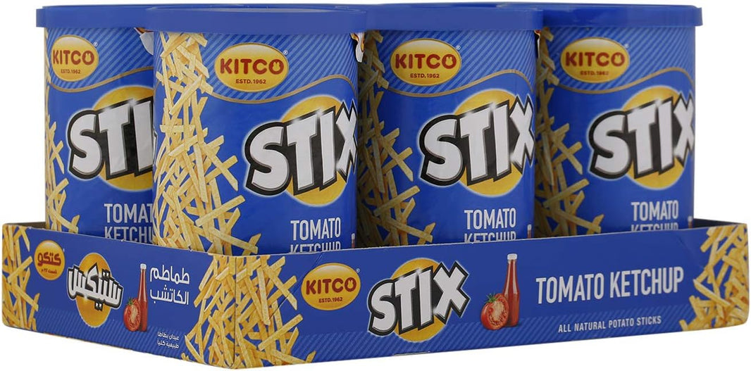 Kitco Stix Tomato Ketchup, 6x45g