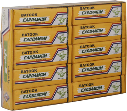 Batook Cardamom Chewing Gum, 20x12.5g