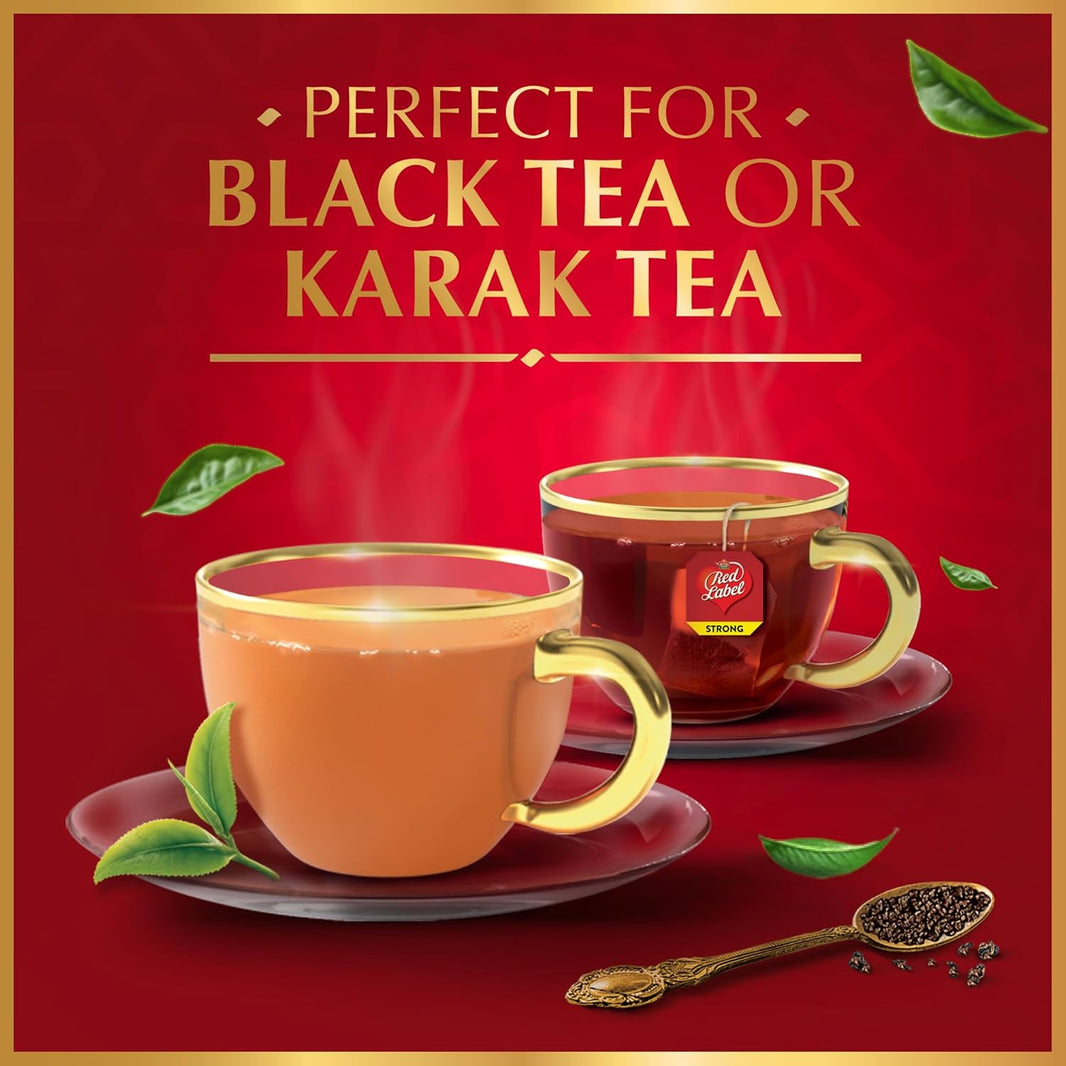 Brooke Bond Red Label Strong Black Loose Tea, 400g