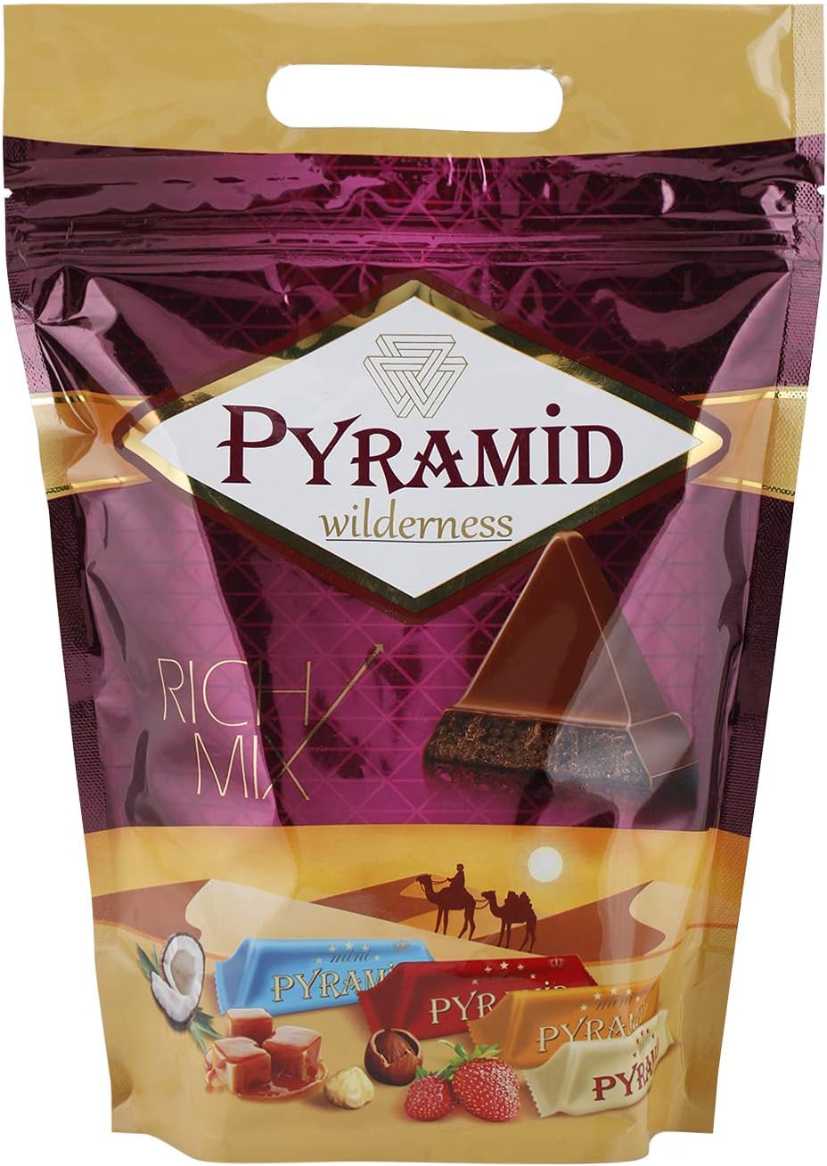 Cagla Pyramids Mixed Flavour Choco 500Gm