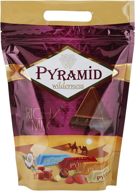 Cagla Pyramids Mixed Flavour Choco 500Gm