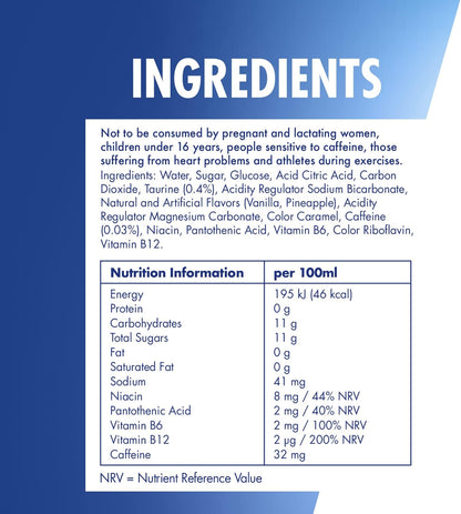 Redbull Blueberry Energy Drink, 4x250ml