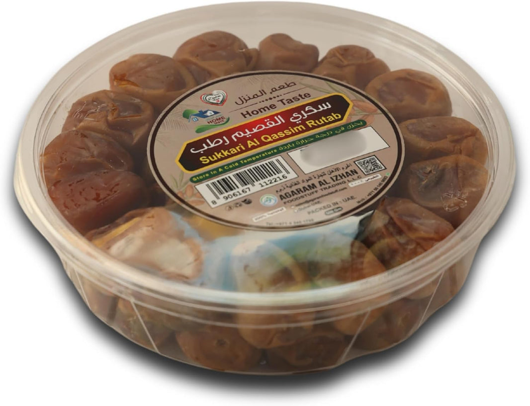 Home Taste Sukkari Al Qassim Rutab Dates, 500g