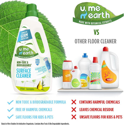 Green Clean Pine Disinfectant for Surface Use, 1.9L