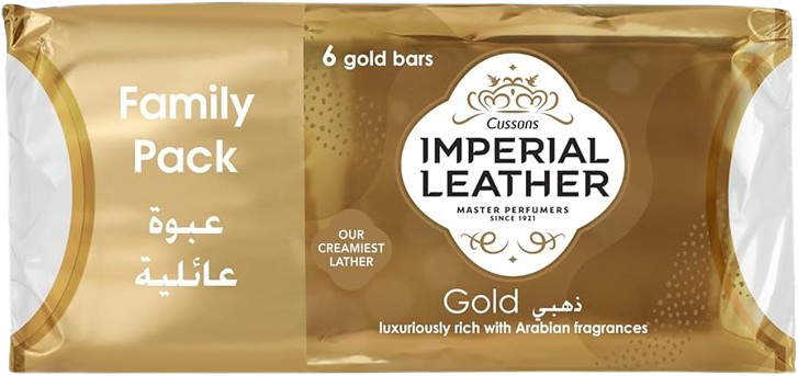 Imperial Leather Gold Soap 125g x Pack of 6