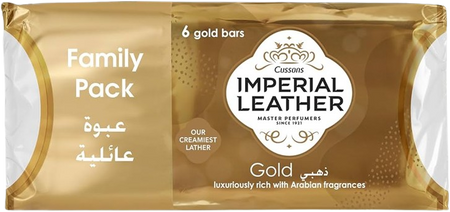 Imperial Leather Gold Soap 125g x Pack of 6