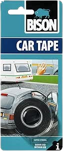 Bison Car Double Fix Tape Double-Sided Adhesive Tape, 1.5m x 19mm