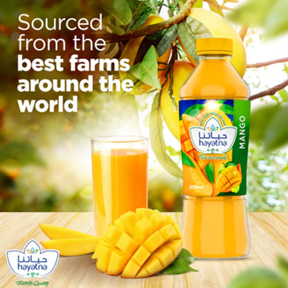 Hayatna Mango Nectar Juice, 200ml