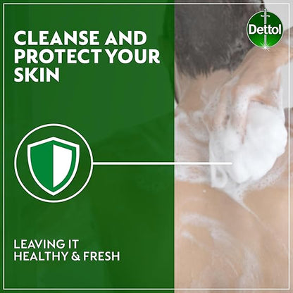 Dettol Instant Cool Anti Bacterial Soap Bar, 4x165g