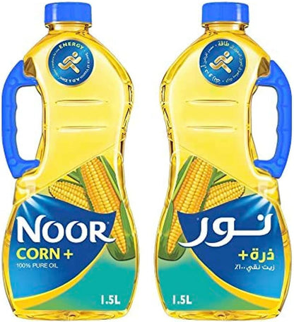 Noor Corn Oil, 2x1.5L
