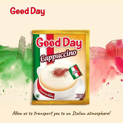 Good Day Cappuccino Instant Coffee Sachets, 20x25g