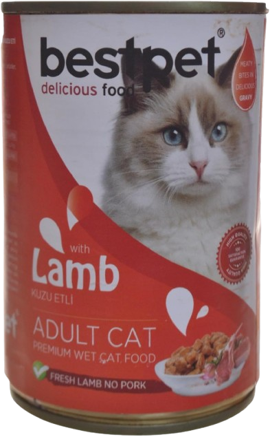 Bestpet Lamb Adult Cat Wet Food 400G