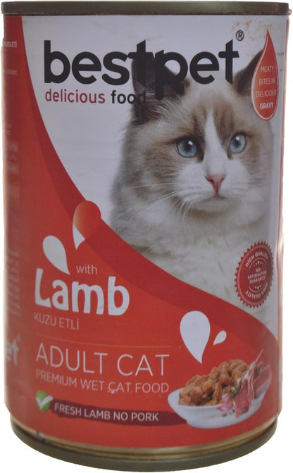 Bestpet Lamb Adult Cat Wet Food 400G