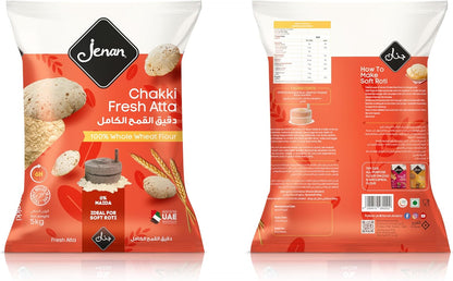 Jenan Chakki Fresh Atta, 5kg
