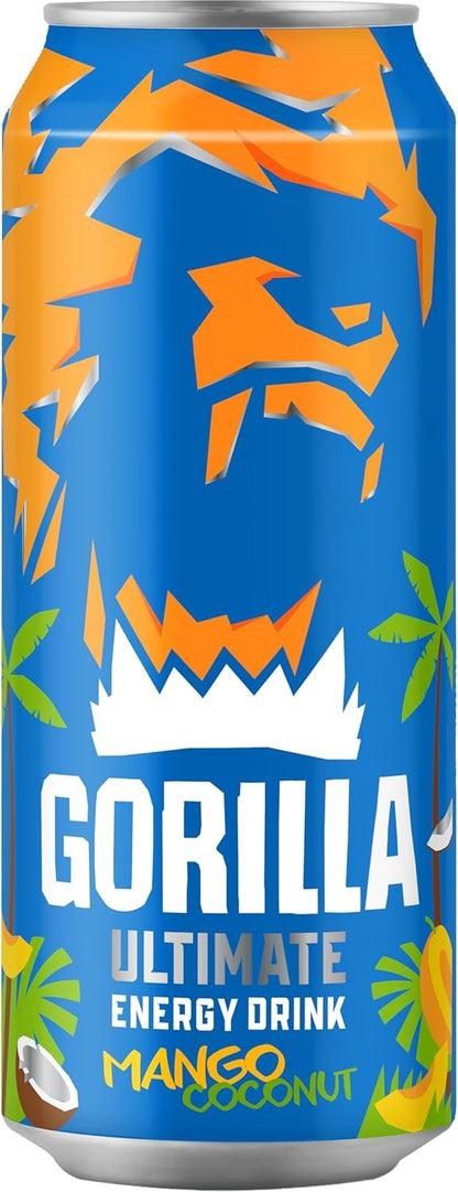 Gorilla Ultimate Mango Coconut Energy Drink, 500ml