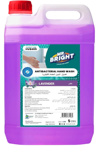 Mr. Bright Lavander Handwash, 5L