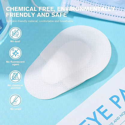 MMC Adults Eye Pad, 50 Pieces