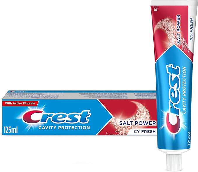 Crest Icy Fresh Salt Power Toothpaste, 125ml