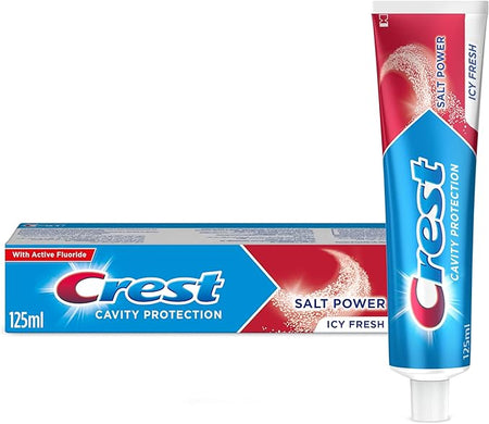 Crest Icy Fresh Salt Power Toothpaste, 125ml