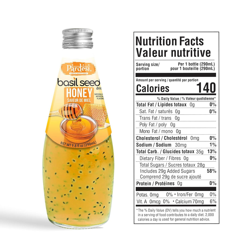 Basil Seed Honey Drink