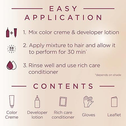 Schwarzkopf Palette Intensive Color Creme 4-88 Intensive Dark Red, 1 Pack