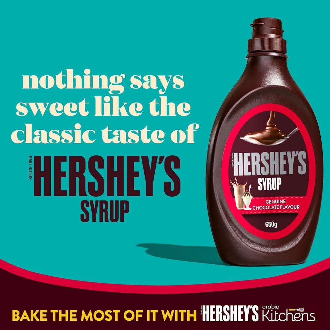 Hershey's Genuine Chocolate Syrup, 650g