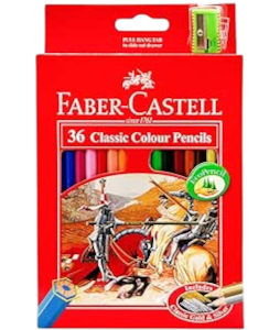 Casber Colored Pencils, 36 Pieces