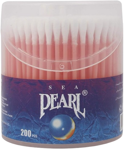 Sea Pearl Cotton Buds, 200 Pieces
