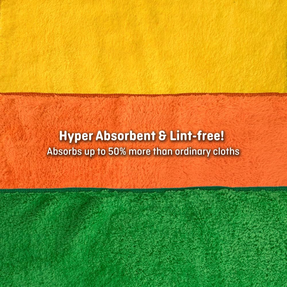 Kress Kleen Monarch Micro Fiber Dust Cloth, 3 Pieces