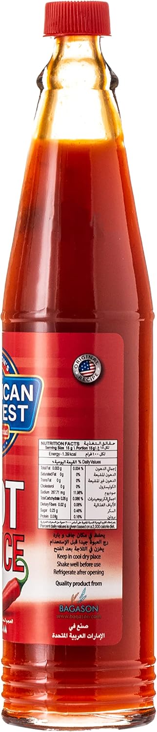 American Harvest Hot Sauce 88 ml