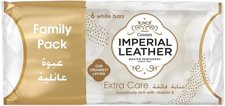Imperial Leather Extra Care 6 Bars, 125G