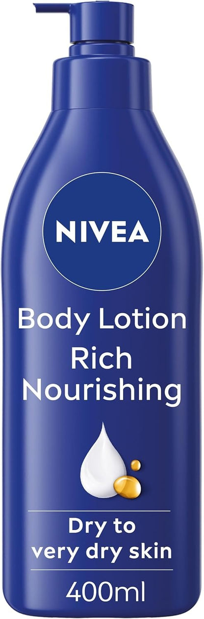 Nivea Nourishing Body Lotion for Extra Dry Skin, 400ml