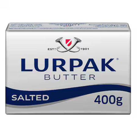 LURPAK SALTED BUTTER 400gm