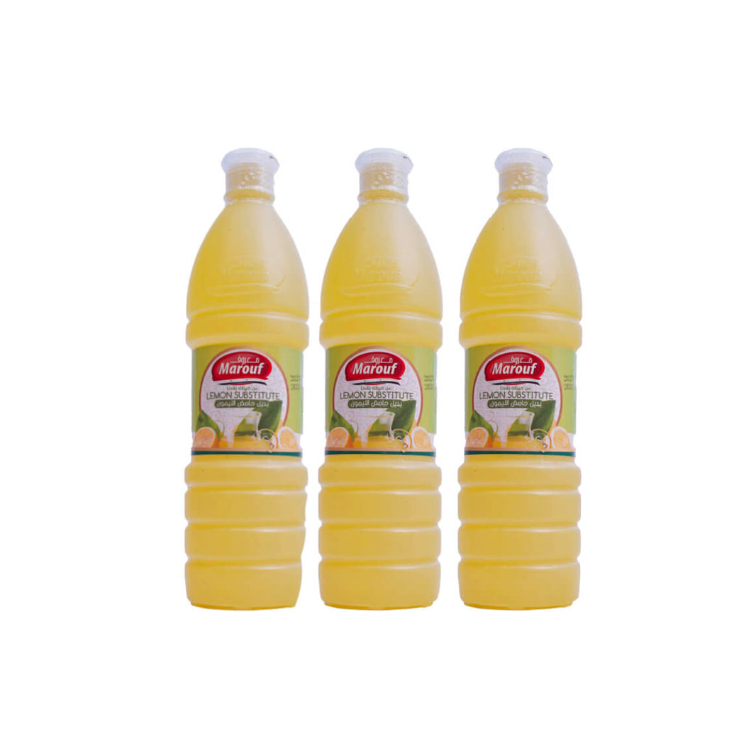 Marouf Lemon Juice Concentrate 3 x 1L