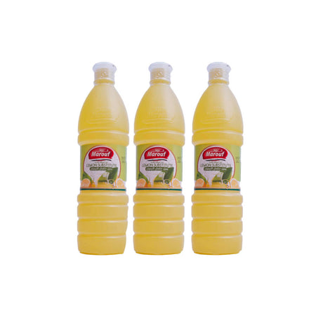 Marouf Lemon Juice Concentrate 3 x 1L