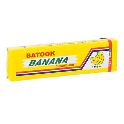 Batook Banana Chewing Gum, 20x12.5g