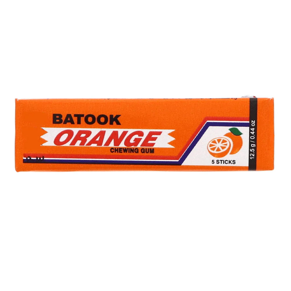 Batook Orange Chewing Gum, 20x12.5g