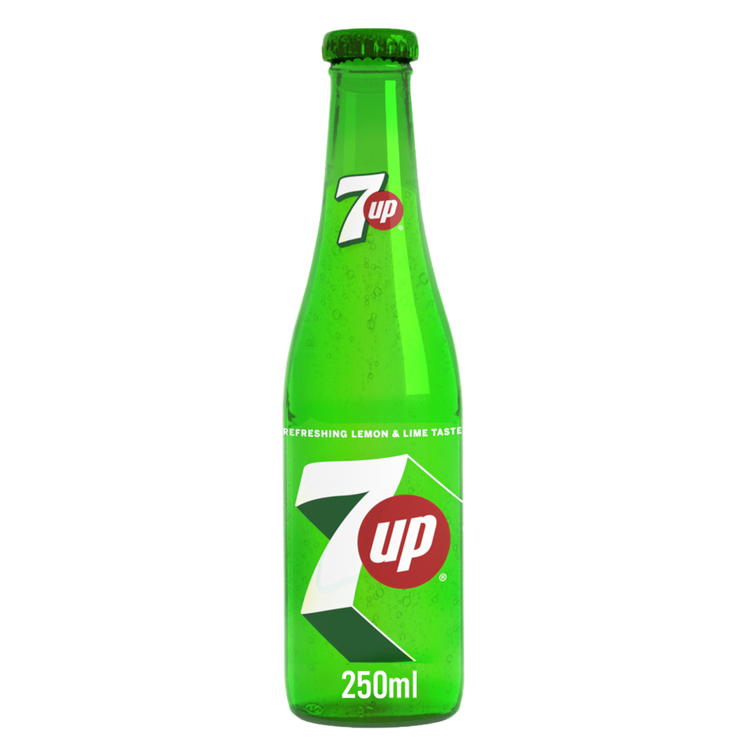 7 UP SOFT DRINK 250ml GLASS