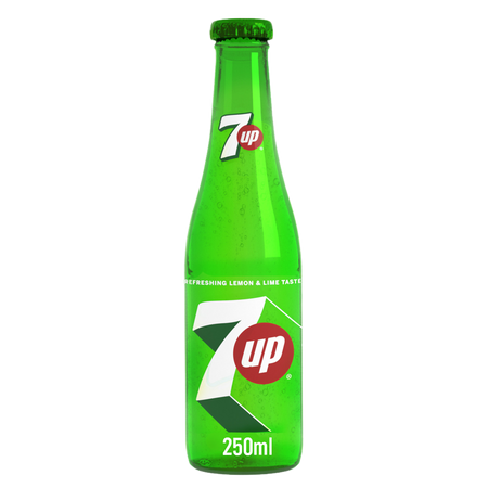 7 UP SOFT DRINK 250ml GLASS
