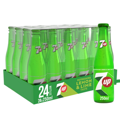 7 UP SOFT DRINK 250ml GLASS