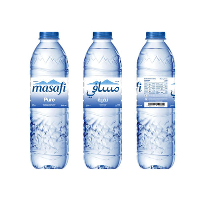 Masafi Pure Low Sodium Natural Water, 12x500ml
