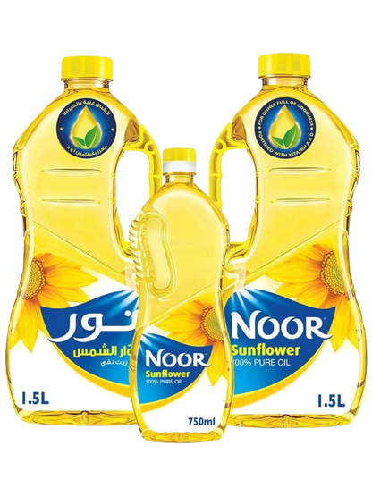 Noor, Sunflower Oil, 2x1.5L