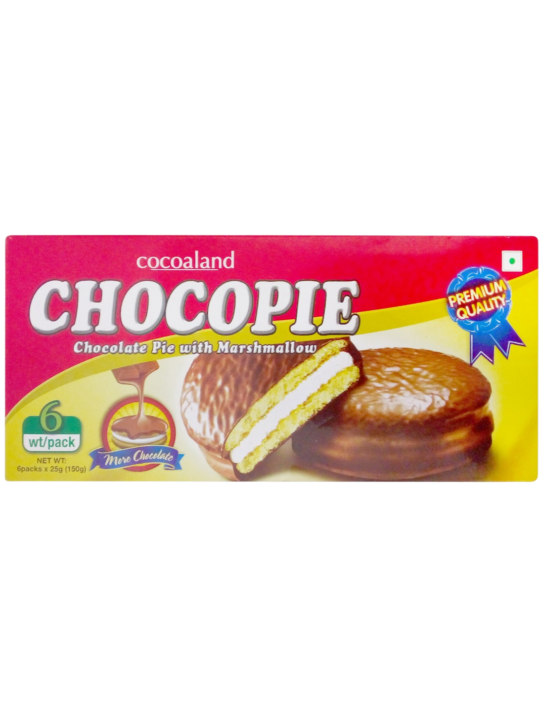 Cocoaland Kokomallow Marshmallow Chocolate Pie, 12x28g