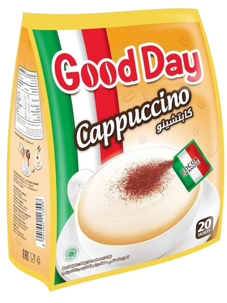 Good Day Cappuccino Instant Coffee Sachets, 20x25g