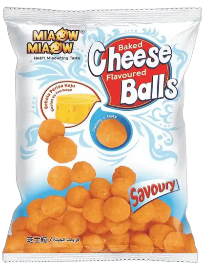 Miaow Miaow Baked Cheese Flavoured Balls 50 g