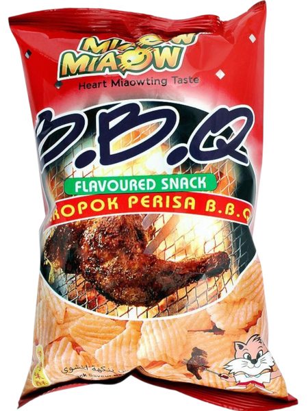 Miaow Miaow Snack A La Sauce Barbecue 50 g